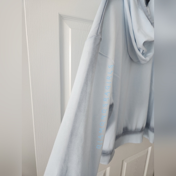 Wild Fable™ Oversized Hoodie Sweatshirt Baby Blue Plus Size 1X NWT - Picture 7 of 15